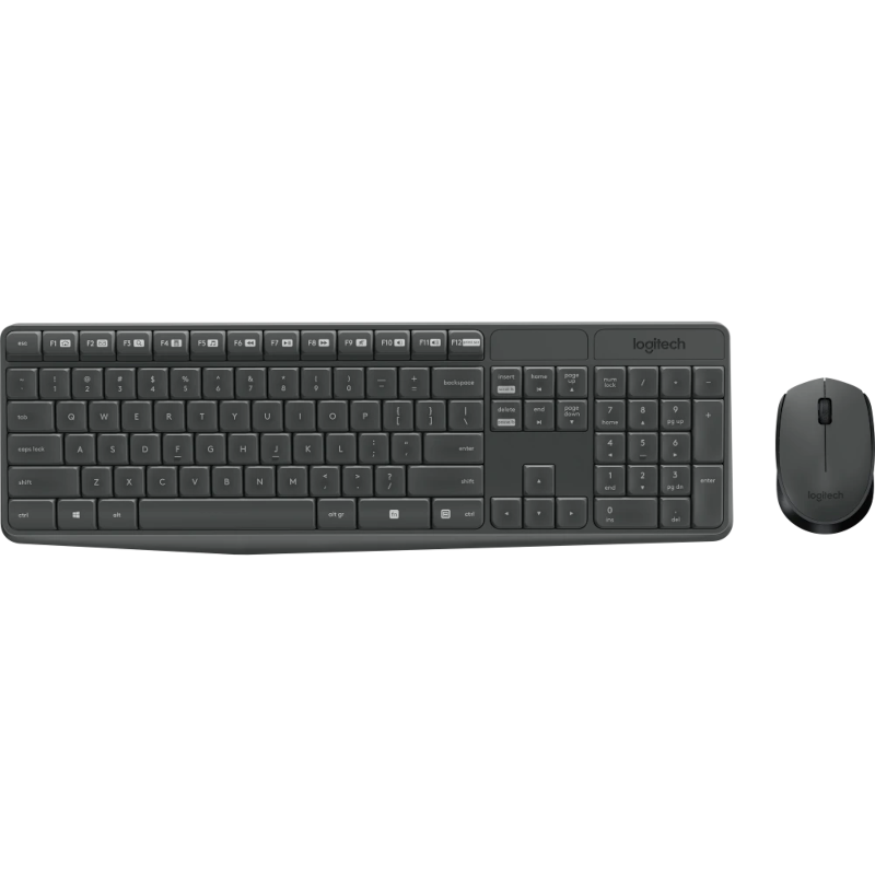 Клавіатури в комплекті з мишею Logitech MK235 Wireless Combo (920-007931)